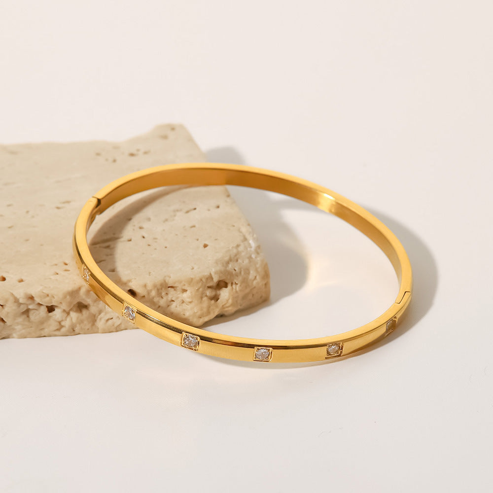 Abilene 18K Gold-Plated Bracelet