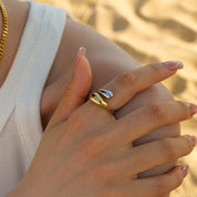 Samantha 18K  Gold-Plated Ring