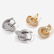 Brooklyn 18K Gold-Plated Earrings