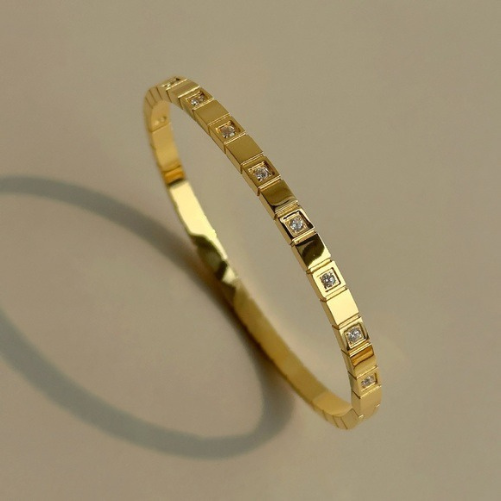 Marissa 18K Gold-Plated Bangle Bracelet