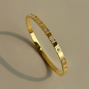 Marissa 18K Gold-Plated Bangle Bracelet