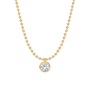 Lilo Round Pendant Necklace