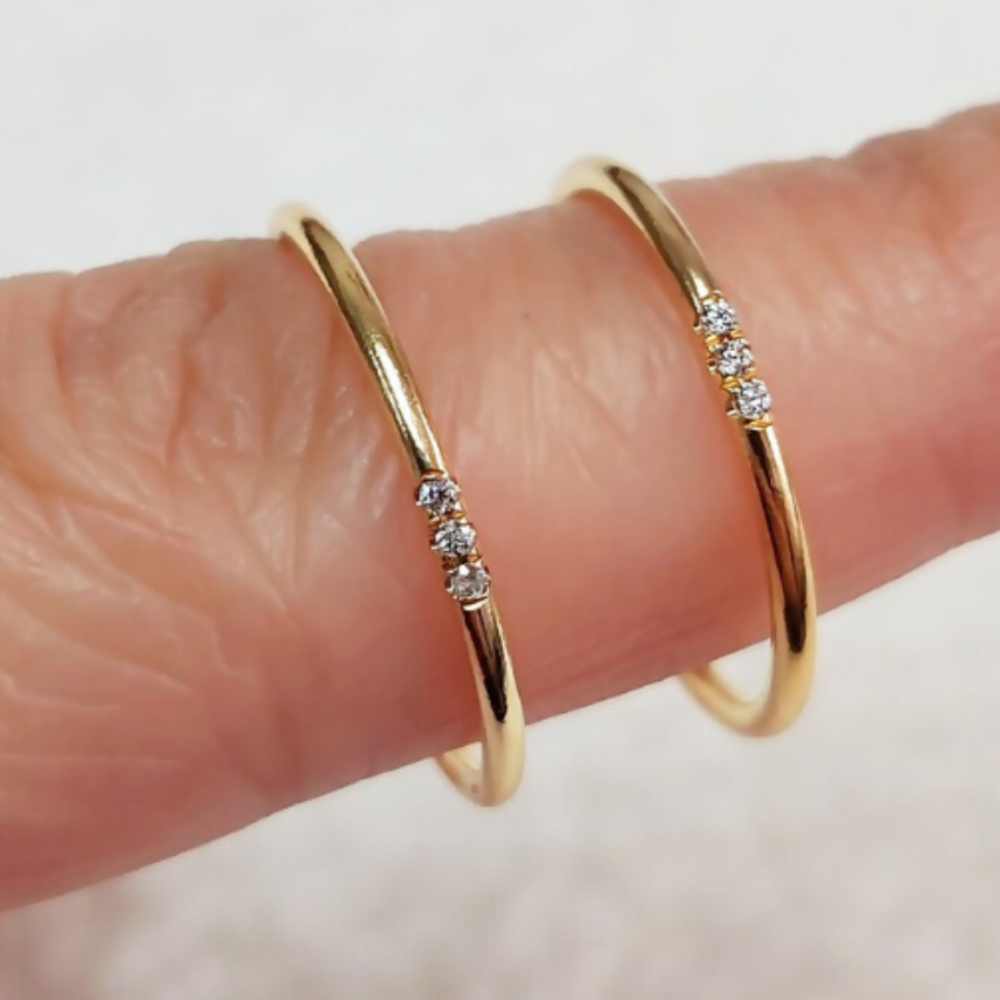 Olivia 18K Gold-Plated Ring