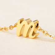 Milly 18K Gold-Plated Letter Necklace