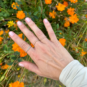 Nina Sterling Silver Ring