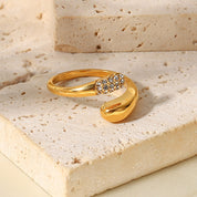 Haley 18K Gold-Plated Ring