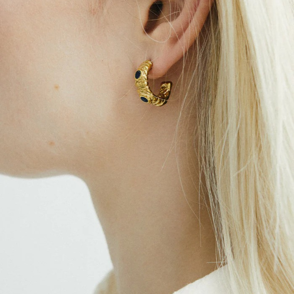 Giovanna 18K Gold-Plated Earrings