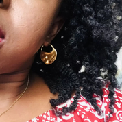 Kris 18K Gold-Plated Earrings