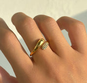 Haley 18K Gold-Plated Ring