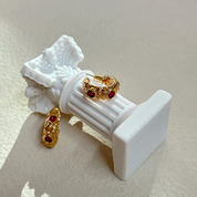 Giovanna 18K Gold-Plated Earrings