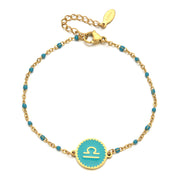 Lucia 14K Gold Zodiac Bracelet