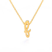 Milly 18K Gold-Plated Letter Necklace