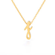 Milly 18K Gold-Plated Letter Necklace