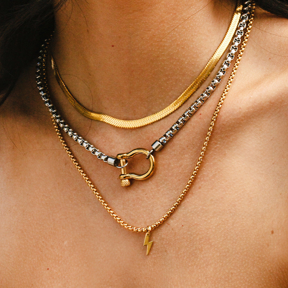 Avril 18K Gold-Plated Necklace