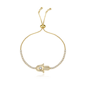 Jasmine 18K Gold-Plated Bracelet