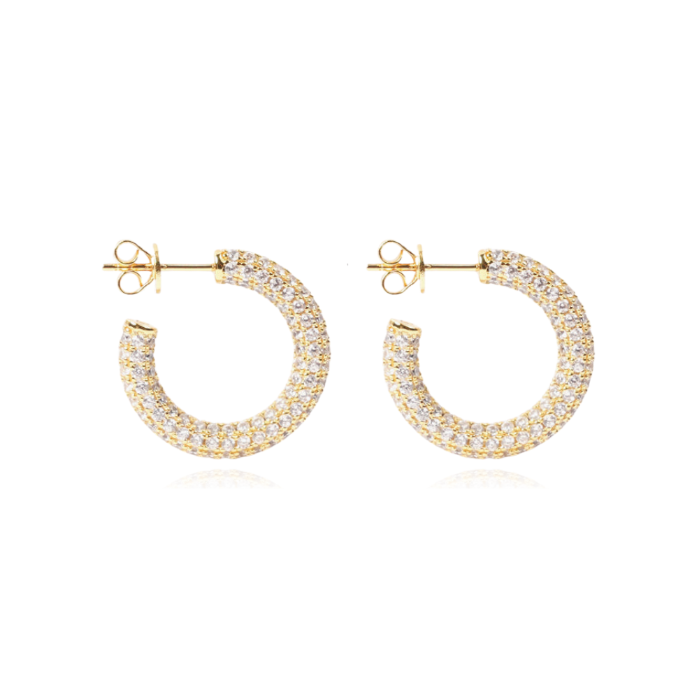 Julia 18K Gold-Plated Earrings