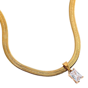 Kaia 18K Gold-Plated Necklace