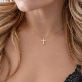 18K Gold Vermeil Faith Necklace