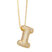 Bubble Letter Necklace