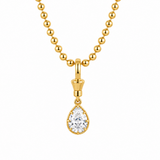 Rosa Teardrop Pendant Necklace