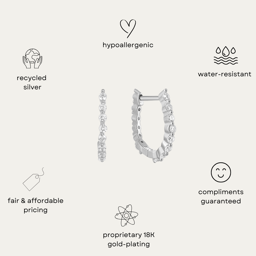 Vanna Vermeil Earrings