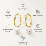 Rosalyn Vermeil Earrings