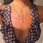 Esme Oval Pendant Necklace