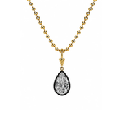 Gianna Georgian Bezel Necklace