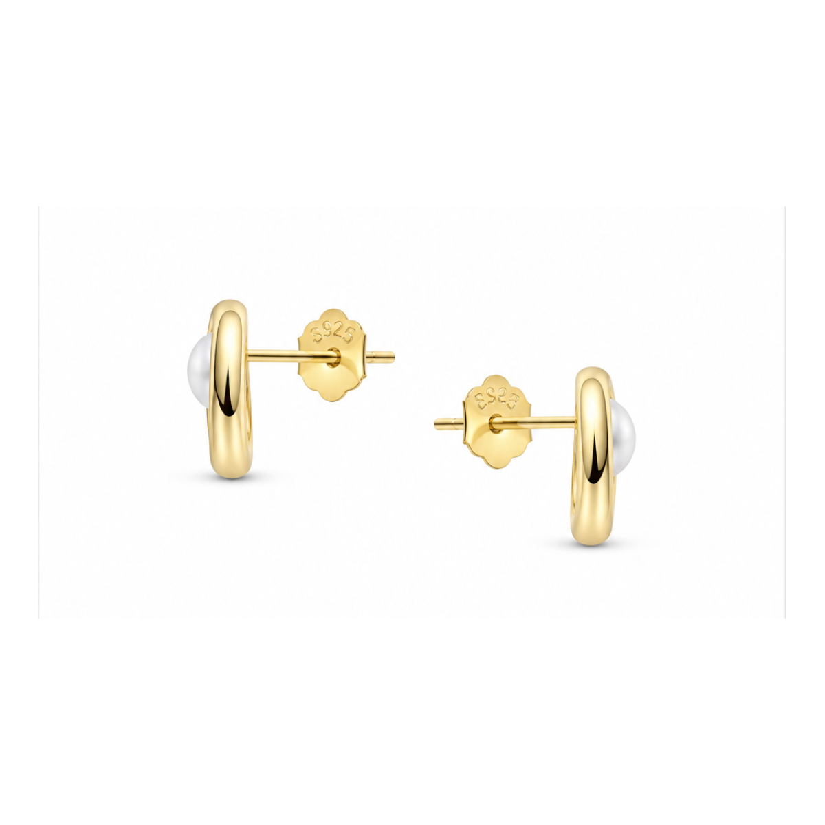 Ida Vermeil Earrings