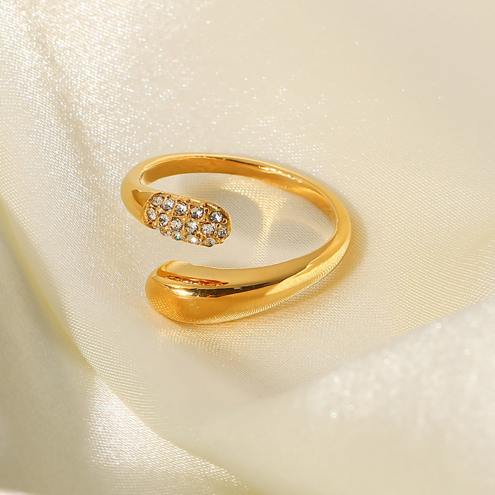 Haley 18K Gold-Plated Ring