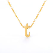 Milly 18K Gold-Plated Letter Necklace