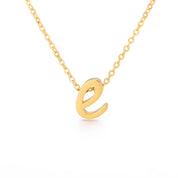 Milly 18K Gold-Plated Letter Necklace