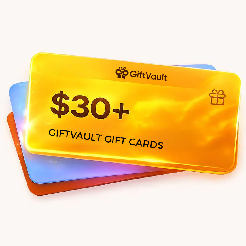 Free $30+ Gift Card from GiftVault