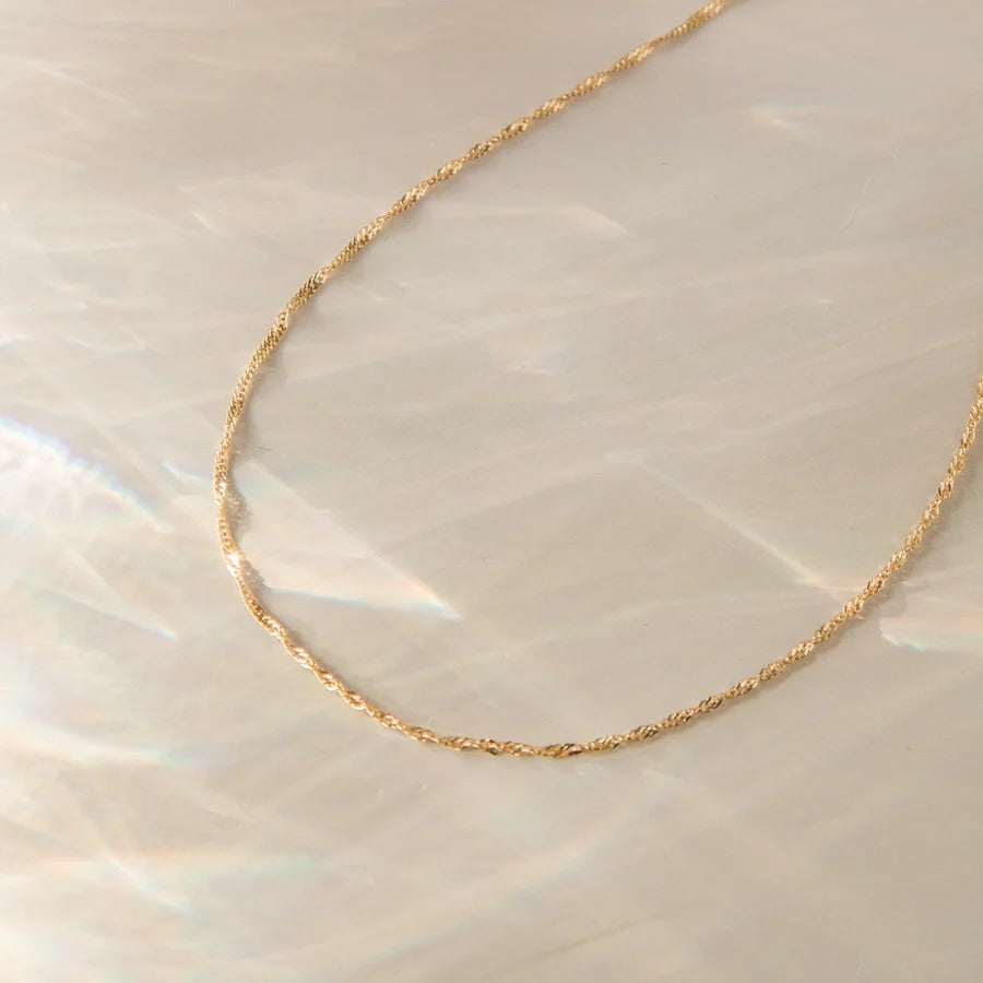 Violet 18K Vermeil Dainty Chain