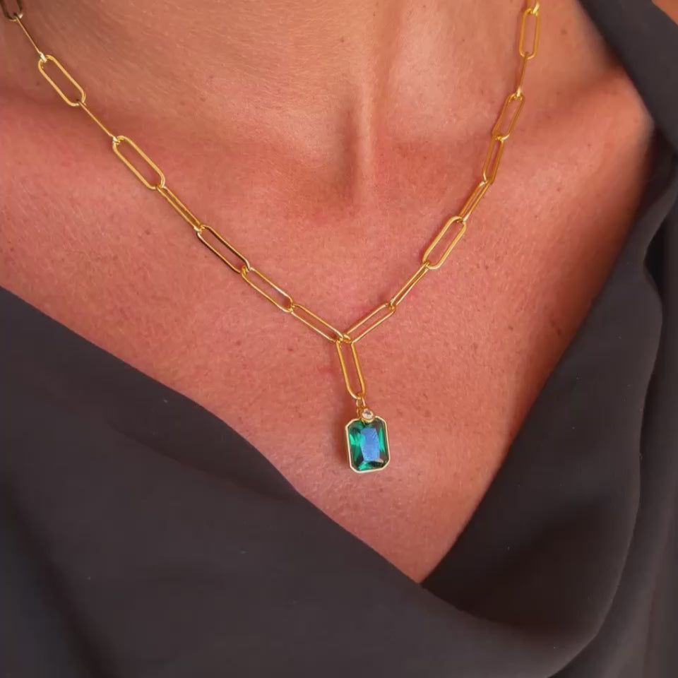Estelle Emerald Necklace